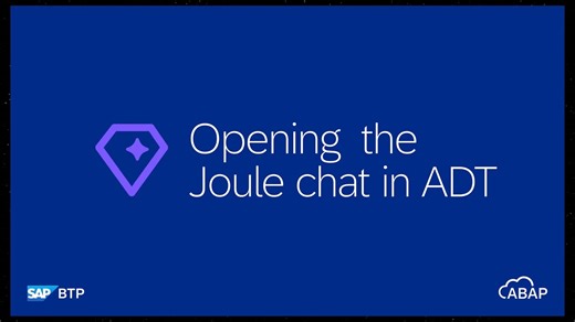 ABAP Cloud Joule for developers ABAP AI capabilities How to start using Joule C