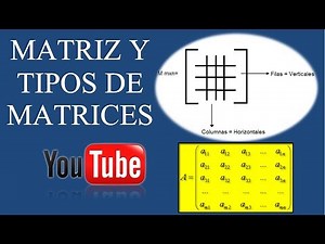 MATRIX AND TYPES OF MATRIXES