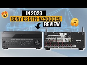 Sony ES STR-AZ5000ES 11.2 Channel 8K Home Theater Receiver Review