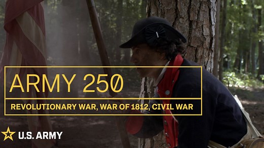 36K views · 554 reactions | From the Revolutionary War to today, the U.S. Army has faithfully defended the Nation for 250 years. Take a look back on how it all started from the American Revolution to the Civil War. Stay tuned for more #Army250 content! ️ Joseph Billups and Erica Parker, AMVID | U.S. Army | Facebook