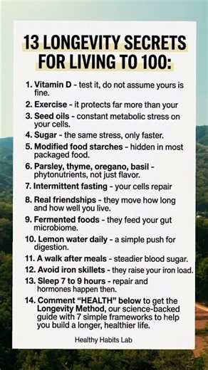 13 Longevity Habits That May Help You Age Healthier 🧬 | Healthy Aging Tips
