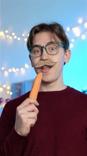 Wait… Dad Made Orange Paint from a Carrot?! 🥕🎨 #kids #fun