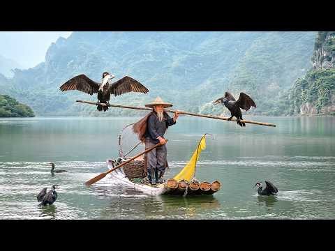 This Old Man Raised Birds to Catch Fish for Him