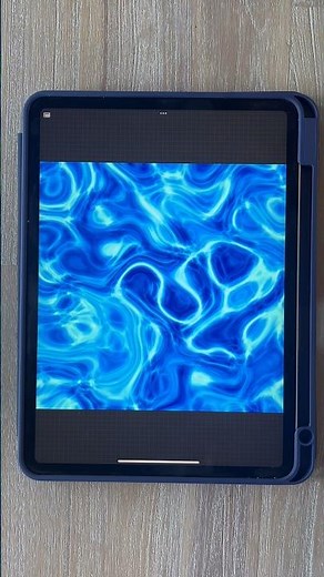 🌊How to draw water in Procreate🖌️ #procreate #howtodraw #procreatetutorial