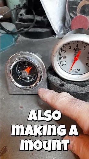Fitting a rev counter
