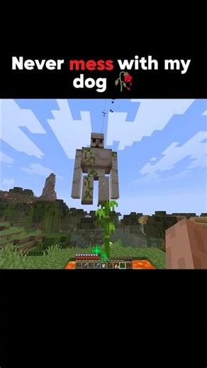 Minecraft iron golem Revenge... 💀#minecraft #minecraftcommunity