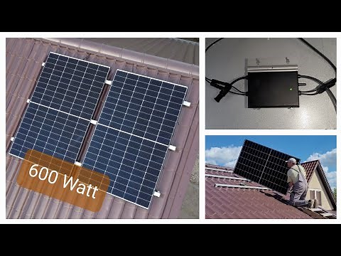 DIY Photovoltaikanlage selbst installieren Part 2 | Balkon-Solaranlage | Mini-PV-Anlage