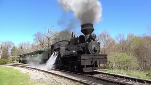 Shay 5 on the Cass Scenic Railroad. | Dynamo Productions