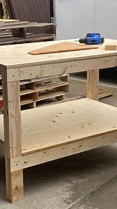 2K views · 43 reactions | For free plans tap #AnaWhite_EasyWorkbench_Plans #DIYWorkbench #EasyDIY #WorkbenchBuild #HomeWorkshop #DIYProject #GarageWorkbench #WoodworkingIdeas #DIYCarpentry #SimpleWorkbench #CraftYourSpace #WeekendProject #ToolStorage #WorkbenchOrganization #DoItYourself #BuildItYourself | Ana-White.com | Facebook