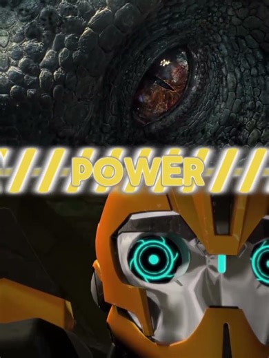 indominus rex vs bumblebee #transformers