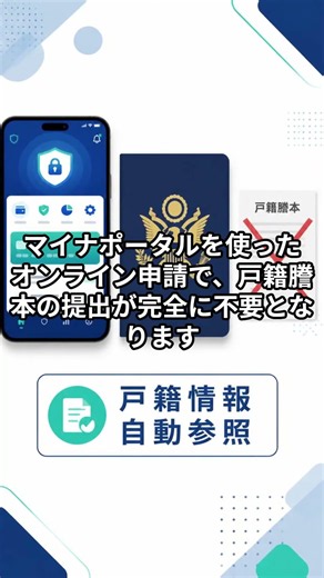 【マイナポータル連携】パスポート「オンライン更新」で戸籍提出が不要に！ #ニュース解説 #政治 #2026年