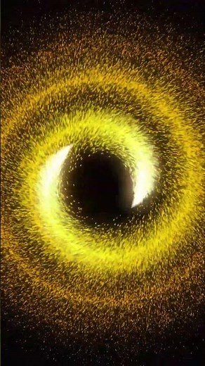 Golden Particle Vortex Portal | 4K Relaxing Meditation Deep Healing Music | Cosmic Energy Flow