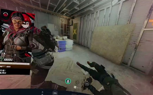 人傻了尝试用VR玩R6