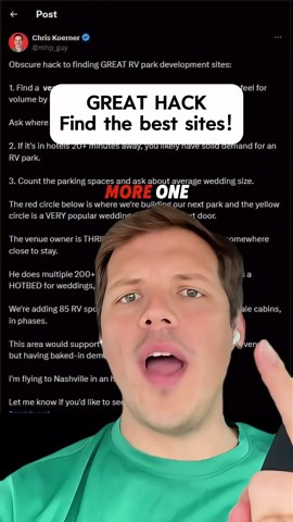 A great hack that will print you money! You're welcome. #weddingvenue #makemoney #entrepreneurship