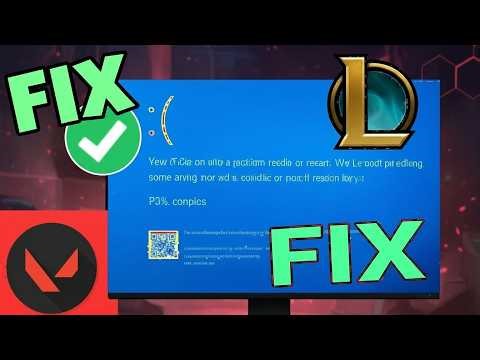 How to Fix VGK.sys BSOD in Valorant & LoL – Vanguard Crash Fix 2026