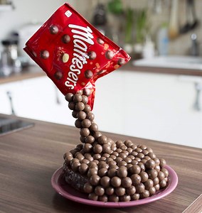 Gravity cake aux Maltesers - Recettes de cuisine Ôdélices