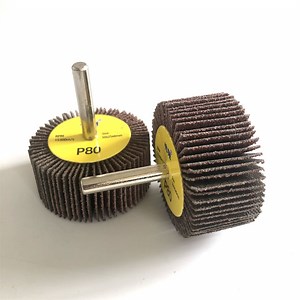 [Hot Item] Flap Wheel with Spindle 6mm Polishing Metal Abrasives Tools