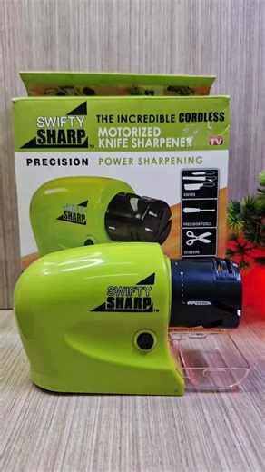 Say goodbye to dull knives forever! 🛑🔪 With the SWIFTY SHARP - Ultimate Knife Sharpener, you can restore your kitchen knives to razor-sharp perfection in seconds! ⚡✨ Perfect for all types of blades – from chef’s knives to pocket knives. Easy to use, safe, and compact! 🏠🔧 Why choose SWIFTY SHARP? ✔️ Sharpens in 3 seconds! ⏱️ ✔️ Durable tungsten steel blades ⚙️ ✔️ Non-slip handle for safety ✋👍 ✔️ Portable design – take it anywhere! 🎒 ✔️ Save money by sharpening, not replacing 💰 Upgrade your