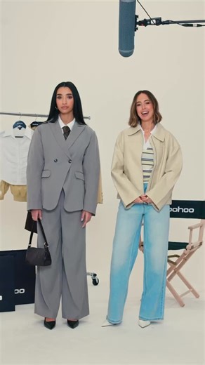 boohoo on Instagram: "HOW TO DO IT IN...EVERYDAY ESSENTIALS 🤍 Four ways to style chic looks for your weekly rotation ✨ Featuring @beckyfashionstylist and @saffiekhan_"