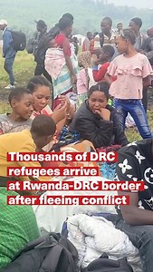 🇷🇼🇨🇩Thousands of Congolese refugees crossed into neighboring Rwanda Tuesday amid escalating conflict in eastern Democratic of Congo. On Tuesday, approximately 1,200 of the DRC refugees crossed into the east African nation, seeking safety in the Rubavu district and Rugerero area. Footage captured by Gloria Tuyishime for the VOA saw people arriving in police trucks. The majority of the refugees were women and children, carrying belongings such as dishes, clothes, and water bottles. The Rwandan