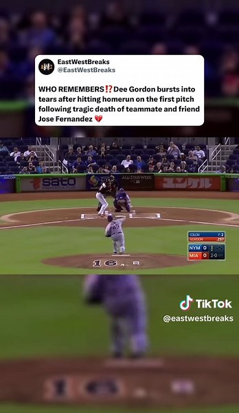 Jose Fernández's Emotional Tribute Home Run Moment