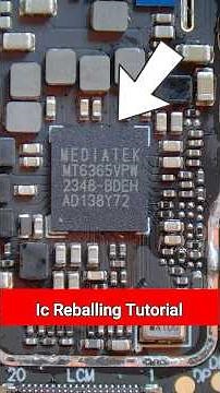 Ic Reballing Tutorial #mobilerepair