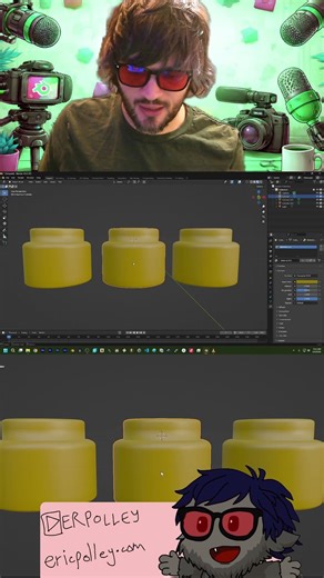 Hide an Object with One Click in Blender BLENDER TIP