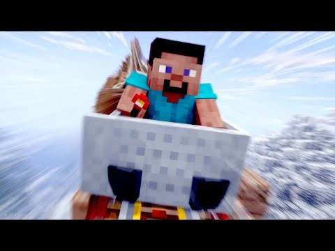 MINECRAFT : Extreme Roller Coaster Build