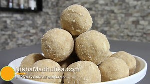 Atta Ladoo Recipe -  Wheat Flour Laddu