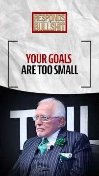 YOUR GOALS ARE TOO SMALL | DRTB #danpena #qla #trilliondollarman #successcoach #wealth