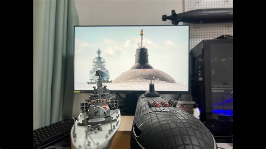 潜艇Rc 全家福 1:200现代级 台风级 1:144 214 海狼