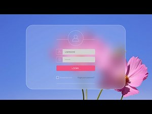 Master the Glassmorphism Effect in Photoshop – Step by Step Full Tutorial