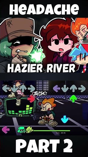 FNF - VS Garcello | HAZIER RIVER: Smoke Em Out Struggle [PART 2|Headache PICO MIX] (FNF MOD) #shorts