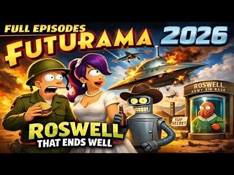Futurama 2026 Full Episodes || Roswell That Ends Well || Sitcom Animation 4K