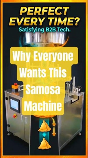 This Samosa Machine Prints Money Samosa Machine Samosa Making Machine Samosa Maker#samosamachine