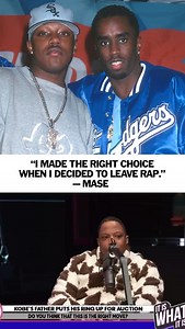 Mase shocked the world in 1999 when he made the decision to leave rap and become a pastor. His debut album “Harlem World” was recognized by the RIAA for selling over 4 million copies in the United States alone that same year. (🎥: @itiswhatitis_talk) | Golden Era Stories