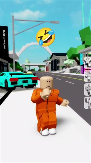 The Cop Gave Up After This Dance 😂 | Roblox Brookhaven