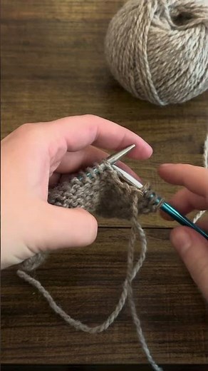 🧶Knitting Basics : Purl Stitch 🧶