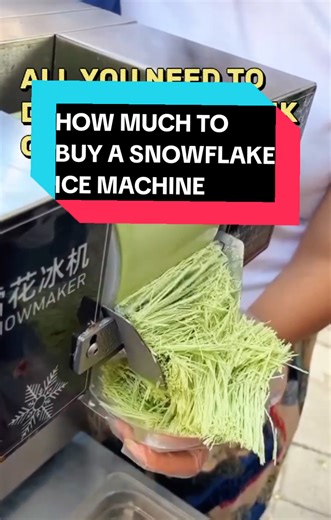 Cost of Snowflake Ice Machine - Make Snowflake Ice Cream Easily!