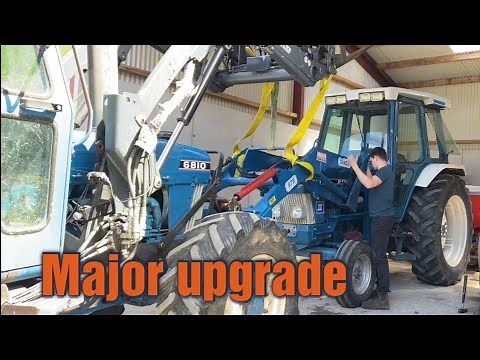 Fitting a loader to the Ford 6610