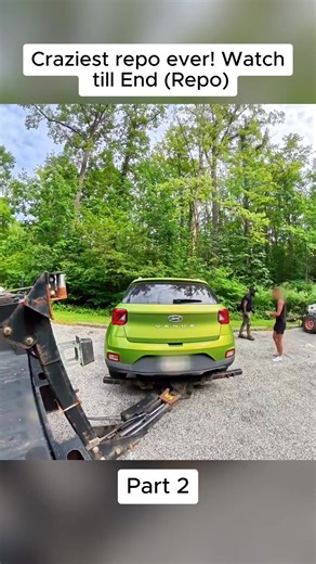Craziest repo ever! Watch till End (Repo)#repo #tow #towtruck #fyp 001 | Protector Cops