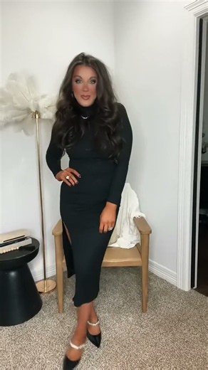 amazon black dress 🖤 on my storfront under december looks