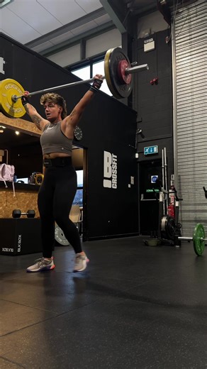 Gimme 100 by the end of 2026 and fix the technique 👀 #oly #lifting #crossfit #cleanandjerk #snatch