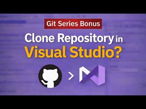 How to Clone GitHub Repository in Visual Studio (Step by Step) | Git Hindi #9