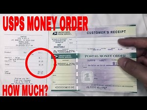 ✅ How Much Is A Money Order At The USPS Post Office 🔴