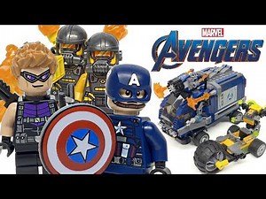 LEGO Avengers Truck Take-down review! 2020 set 76143!