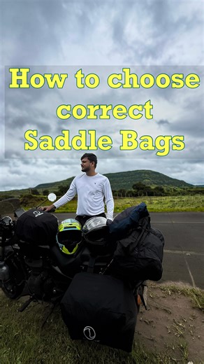 How to choose the right motorcycle luggage system 🏍️ If you’re searching for best saddle bag for motorcycle, motorcycle luggage for touring, this reel is for you. Explaining how to choose saddle bags for bike, what works for long rides, daily use, and weekend touring. This is the saddle bag setup on Triumph Scrambler 400X vs Royal Enfield Meteor that balances comfort, weight distribution, mounting safety, and riding practicality. Perfect for riders looking for: motorcycle saddle bags India Triu
