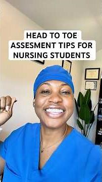 QUICK HEAD TO TOE ASSESMENT TIPS FOR NURSING STUDENTS 💕🩺 #nursingschool #nursingstudent #nursing