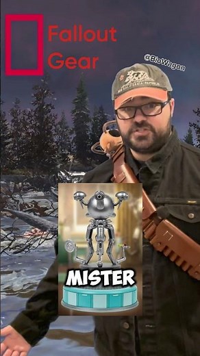 New Robot Floating Merch! #fallout #shorts #merch