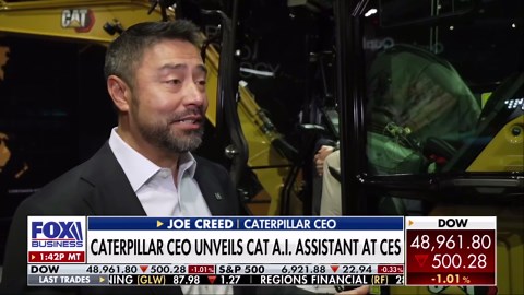 Caterpillar flexes at CES with unveiling of Cat AI assistant